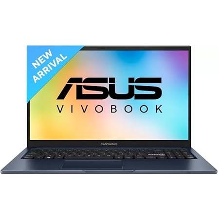ASUS Vivobook 15 Intel Core i5 12th Gen 1235U - (16 GB/512 GB SSD/Windows 11 Home) X1504ZA-NJ549WS Thin and Light Laptop (15.6 Inch, Quiet Blue, 1.70 kg, with MS Office)
